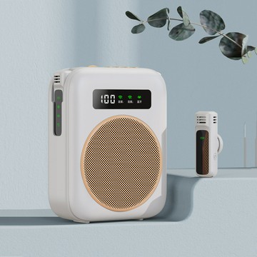 跨境私模款無線擴音器教師專用無線藍牙麥克風導游宣傳便攜喊話器【北歐家居生活】
