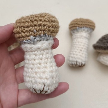 毛線娃娃年度清倉特價  毛線香菇/松茸篇