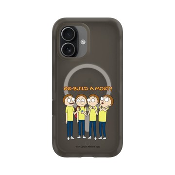 iPhone 17 AirX 本質黑 - 瑞克和莫蒂 Rick and Morty - 建造一個莫蒂