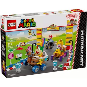 [樂享積木] LEGO 72036 瑪利歐賽車 碧姬寶寶與大獎賽組合 瑪利歐系列