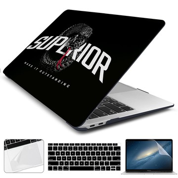 Macbook彩印殼 Macbook Air 11 12 13 2019 mac pro 13 15 2018 送鍵盤膜