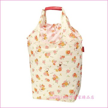 asdfkitty*KITTY輕量環保袋/手提袋/束口袋-日本正版商品