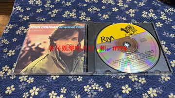 John Cougar American Fool 布魯斯搖滾 美版首版 滿銀圈 CD 98新 二手黑膠 經典收藏 絕版唱片 搖滾樂迷 音樂發燒友
