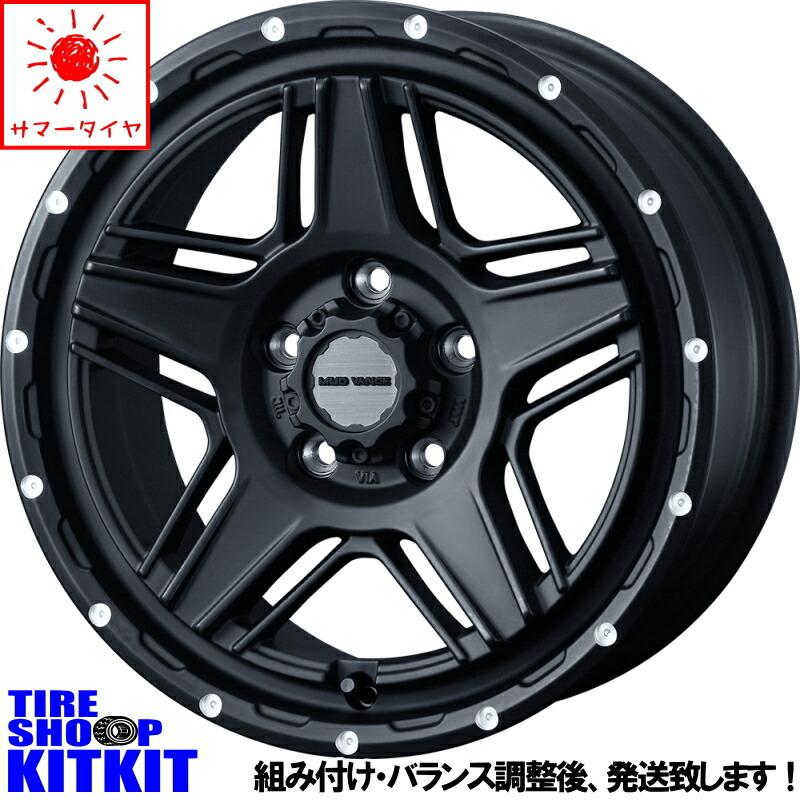 MUDSTAR 215/70R16 サマータイヤホイールセット アウトランダー etc (MUDSTAR MT & Chronus CH112 5穴 114.3)