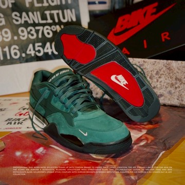 【逢甲 FUZZY】Nigel x Air Jordan 4 RM Fence Green 柵欄綠 HF4334-300