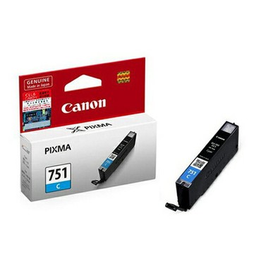 滿額現折180★Canon CLI-751 C 原廠藍色標準墨水匣  適用 IP7270/iX6770