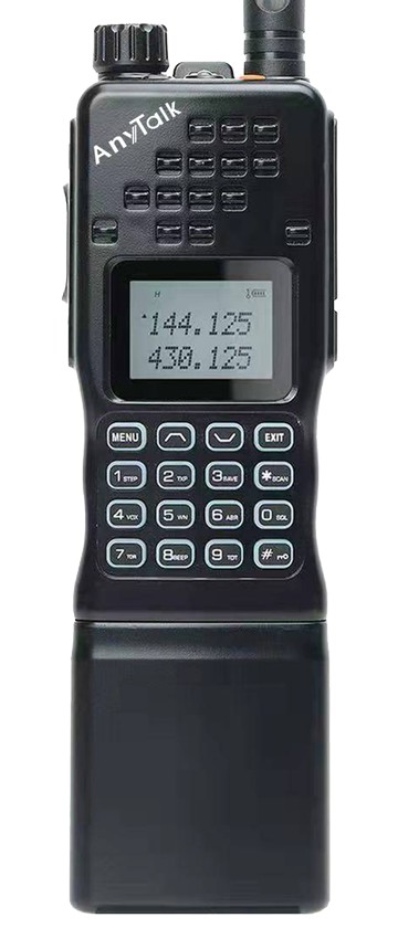 黑色 AnyTalk AT-PRC152 大功率軍風業餘無線對講機 雙頻 超強訊號 遠距 生存遊戲 一入組 贈迷彩背袋