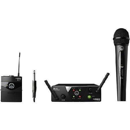 AKG Pro Audio, Wireless Microphones and Transmitters, Black (3352X00050)