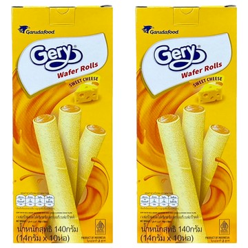 GERY 芝莉 捲心酥 重起司味  140g  2盒