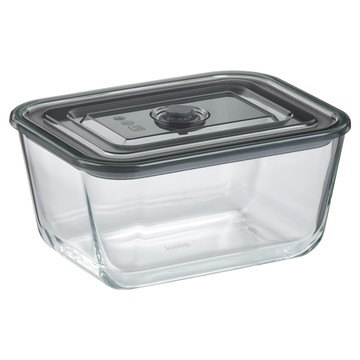 kela Aurelia 可微波玻璃密封保鮮盒 方形 2.5L  保鮮盒本體 + 密封蓋  1個