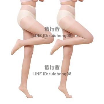 女士絲襪女薄款夏連褲襪春秋款長筒黑肉色菠蘿光腿神器隱形褲襪【步行者戶外生活館】