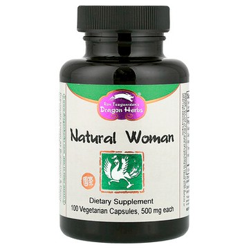 Dragon Herbs, 自然女人素食膠囊，每粒470毫克，100粒
