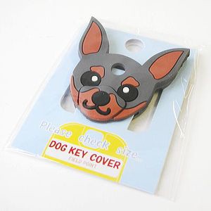 FIELD&POINT超可愛狗寶貝鑰匙套_迷你品