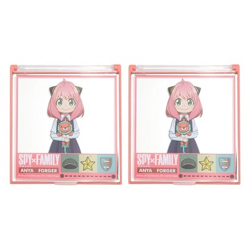 收納王妃 方鏡（中）間諜家家酒 Set 2個 7.9x10.5x0.5cm 台灣製