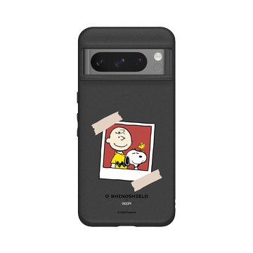 Pixel 8 Pro SolidSuit 黑 - 史努比 Snoopy - 拍立得-Good Partner