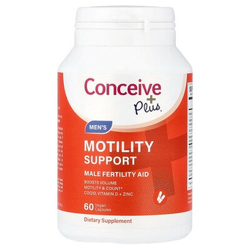 Conceive Plus, 男性活力幫助，60 粒全素膠囊