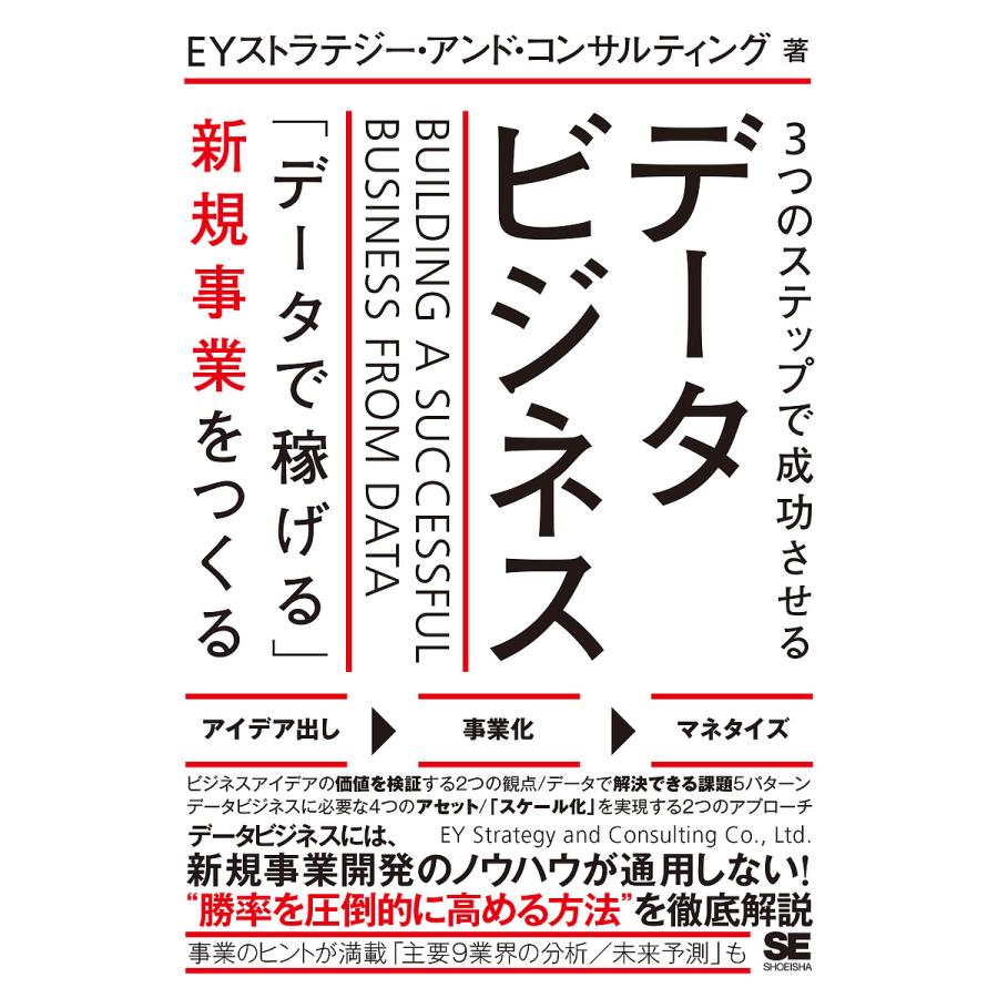 3つのステップで成功させるデータビジネス データで稼げる 新規事業をつくる