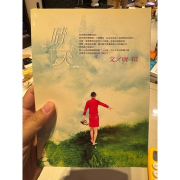 【823J-4箱】收藏📕八成新/絕版，《晴天》，唐瑄，飛田文化，2006年8月