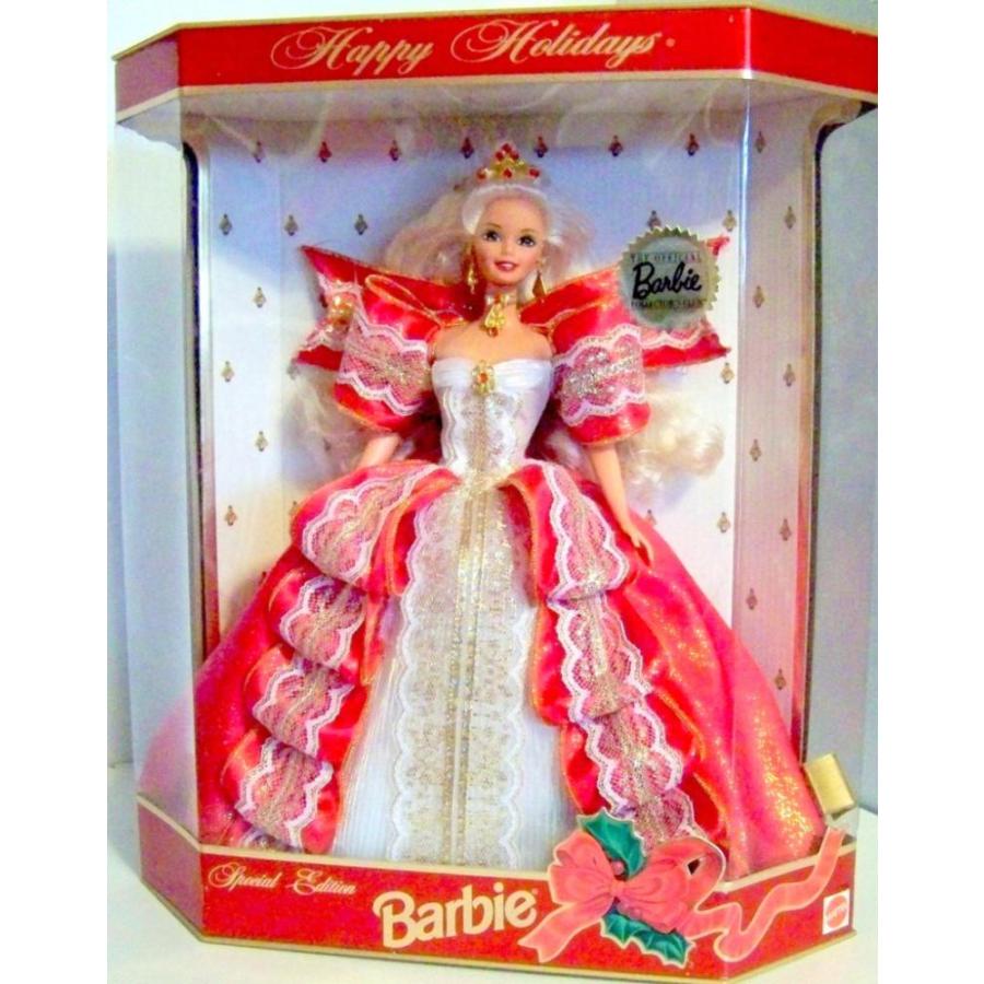 Barbie 1997 Happy Holidays Doll Special Edition Blonde by Mattel