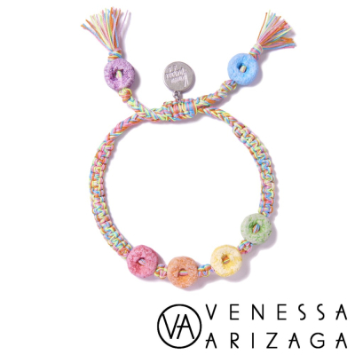 Venessa Arizaga RAINBOW LOOPS BRACELET 彩色甜甜圈手鍊