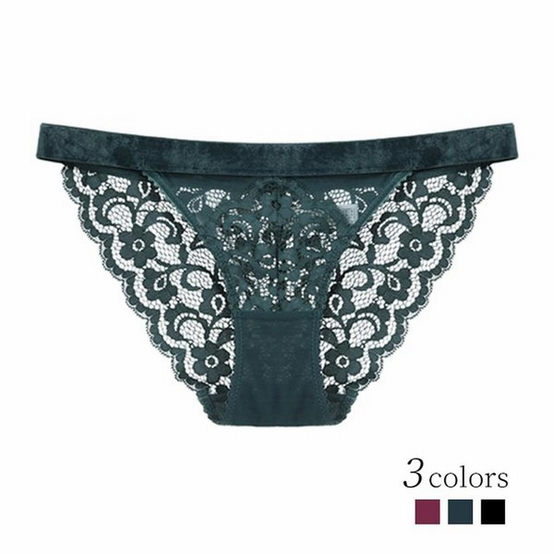 Lingerie ショーツ 単品 レースショーツ 紐付き 透かしレース ランジェリー シースルー パンティ パンツ 下着 女性用 ストリング チュール 花柄 通販 Lineポイント最大get Lineショッピング
