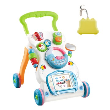 HAZIKO 孩子國 多功能遊戲聲光音樂學步車 助步車 附增重水箱  1個  Multicolor