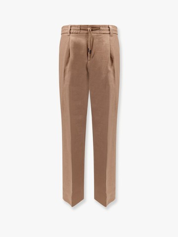 Relaxed fit linen trouser - BOSS - gender_Man