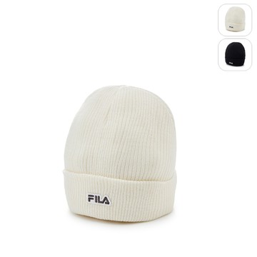 【FILA】毛帽-米色 HTZ-5200-IV