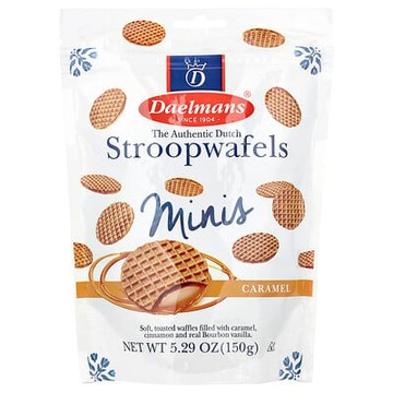 Daelmans, 迷你荷式松餅，焦糖味，5.29 盎司（150 克）