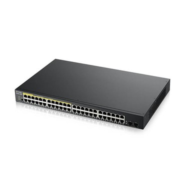 Zyxel GS1900-48HPv2(GS1900-48HP v2) 48埠GbE智慧型網管PoE交換器  昌運監視器