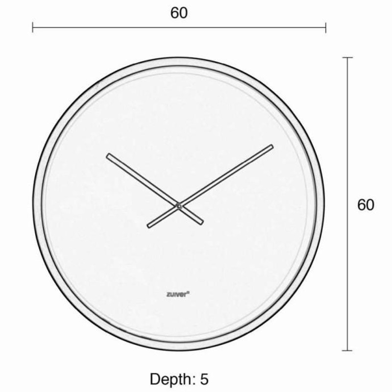 Zuiver 掛け時計 壁掛け時計 大きい おしゃれ 北欧 シンプル ギフト
