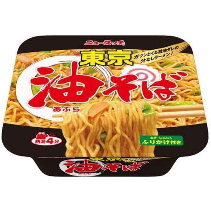 ヤマダイ ニュータッチ 焼そば 東京油そば 汁なし坦々麺 登場 6種12食セット