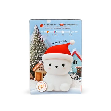 【廠商直送】RONEVER變裝小雪人矽膠拍拍燈