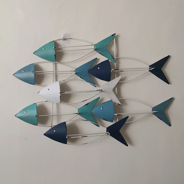 瑕疵品鐵藝掛件墻上裝飾壁掛客廳墻面掛盤背景墻壁掛飾入戶衣掛鉤