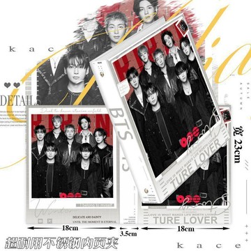 ✨臺灣出貨✨防彈少年團 BTS周邊 卡冊 田柾國 金南俊 樸智旻 金泰亨 追星小卡 收納冊 偶像應援周邊 明星卡冊