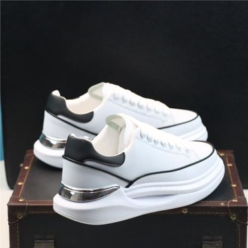 鞋子男潮鞋2022秋季內增高休閑運動鞋男鞋厚底松糕學生板鞋白鞋子