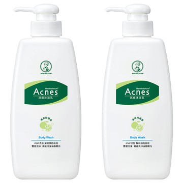 MENTHOLATUM 曼秀雷敦 Acnes 抗痘沐浴乳 清爽柑橘味  600ml  2瓶