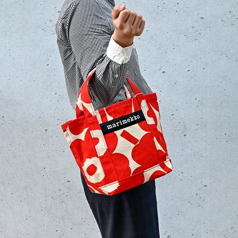 マリメッコ トートバッグ 舟形 レディース Pieni Unikko