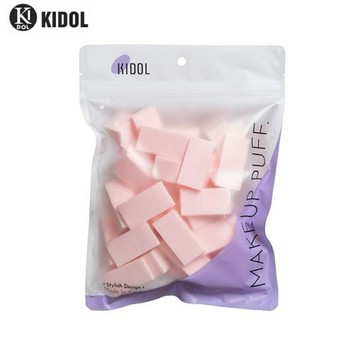 韓國KIDOL 超親膚粉色三角海綿(40入) 80949【官方旗艦館店】