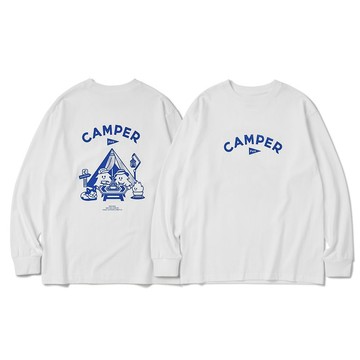 Camper puu 230g 長袖T恤 露營 情侶 家庭