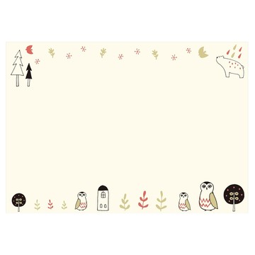 AA 晶裕荃 白板 磁鐵白板 WB65D-A303 森林  奈米PET白板膜，書寫順暢，易於擦拭，強力磁性吸附，DIY剪裁，可彎曲捲收，攜帶方便  42 x 29.7cm  1個