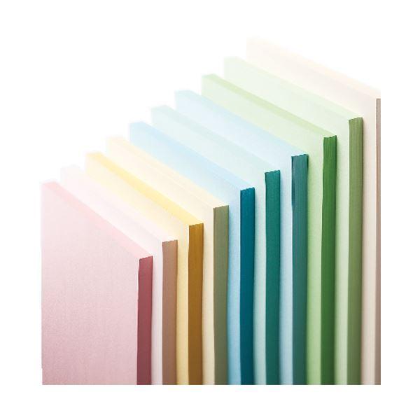 まとめ） 長門屋商店 Color Paper A4 厚口 クリーム ナ-3303 1冊（100枚）