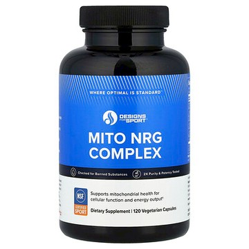 Designs For Health, Mito NRG 複合物，120 粒素食膠囊