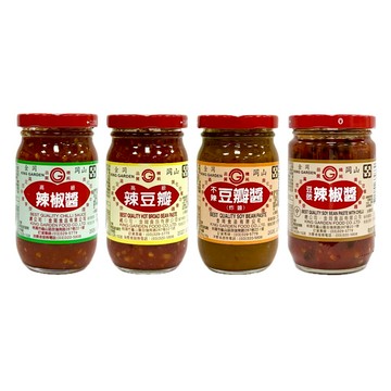 『滿額贈好禮』金岡 岡山 聯合 辣椒醬/辣豆辦醬/不辣豆辦醬230g/豆豉辣椒醬320g（賣場滿$150出貨）
