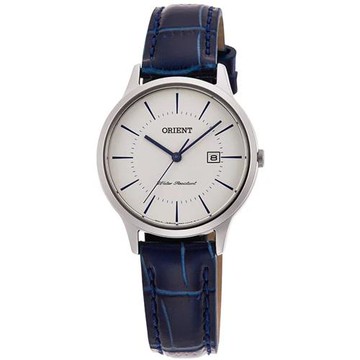 ORIENT 東方錶 經典優雅羅馬刻度時尚女錶-RF-QA0006S/白色30mm