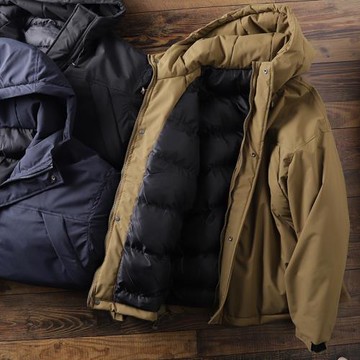 戶外牛貨！輕量化P棉 外貿尾單秋冬男士防風防水保暖連帽棉服外套