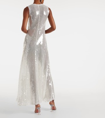 Norma Kamali Sequined maxi dress