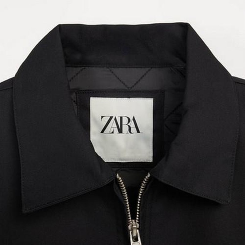 ZARA MENSザラメンズのZIPアップ中綿ジャケットＬサイズ | LINE