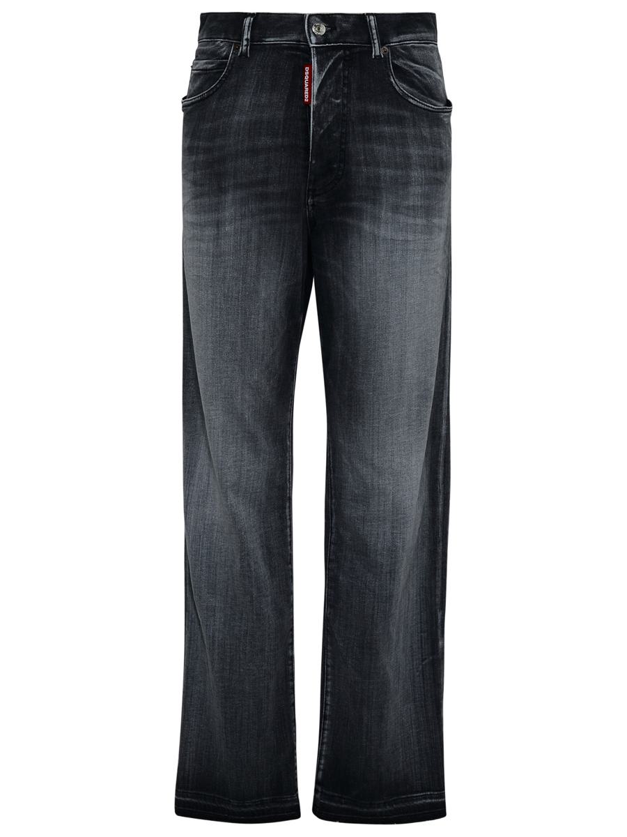 Gray denim jeans