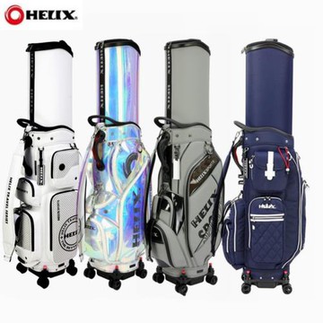 喜力克斯HELIX高爾夫伸縮航空托運球包男女士golf萬向四輪可刺繡